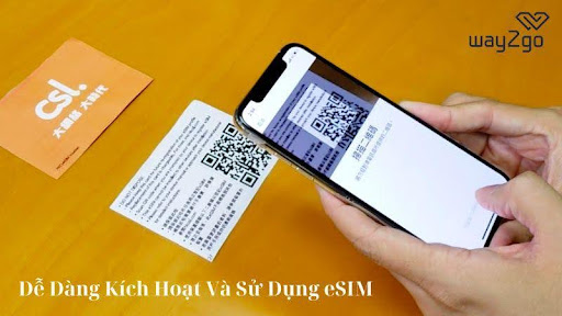 eSIM 4G du lịch nước ngoài dễ dàng kích hoạt và sử dụng
