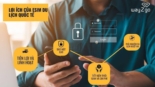 eSIM 4G quốc tế mang lại nhiều lợi ích cho người sử dụng