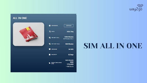 SIM ALL IN ONE - sim Việt Nam được ưa chuộng hàng đầu