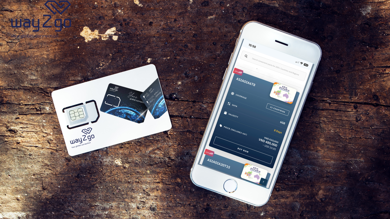  Choose Way2Go - The best eSIM Asia Providers for your Asia trip