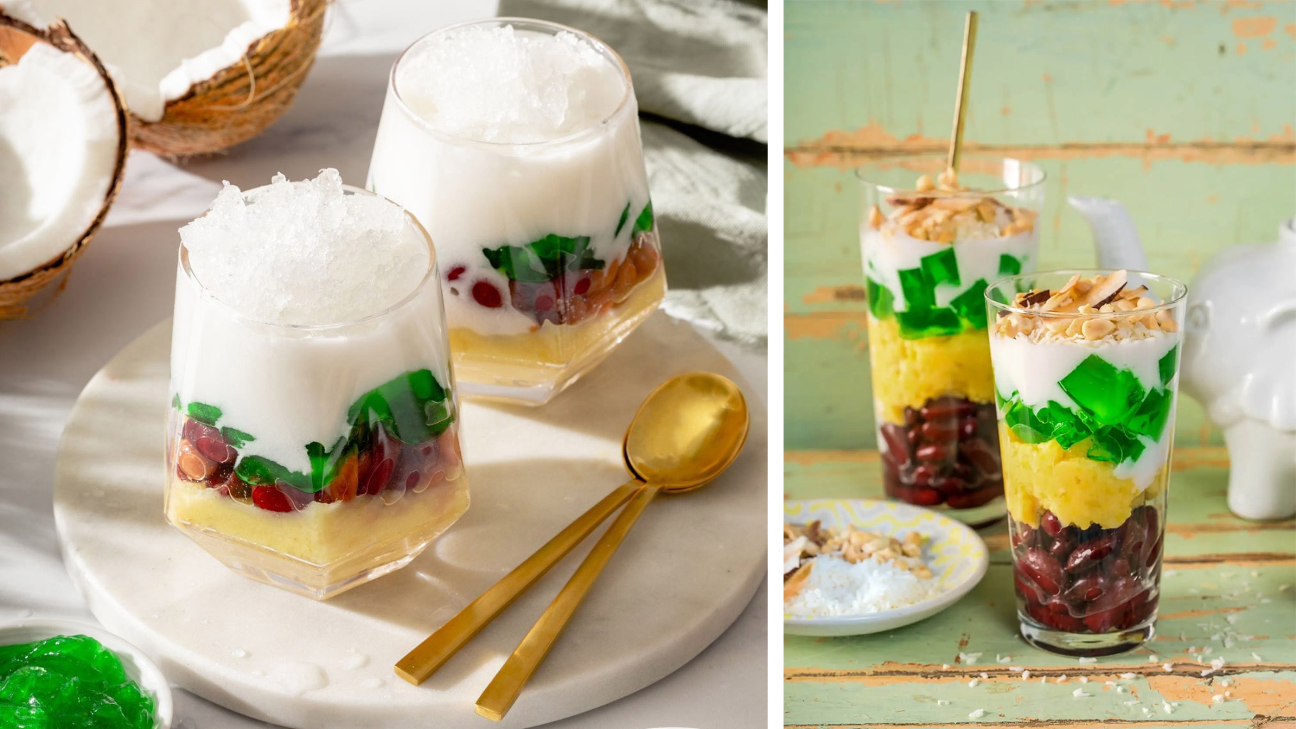 Chè ba màu vào top 100 món tráng miệng ngon nhất châu Á