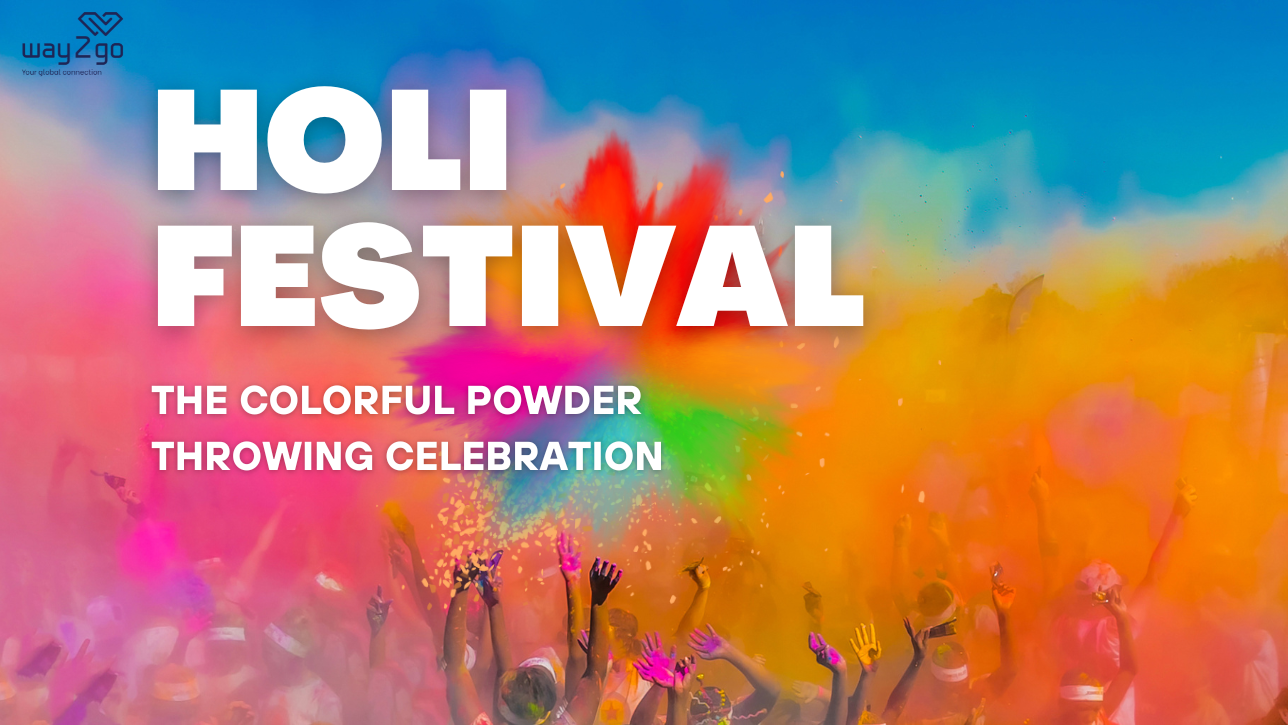 Holi Festival in India: The Colorful Powder Throwing Celebration