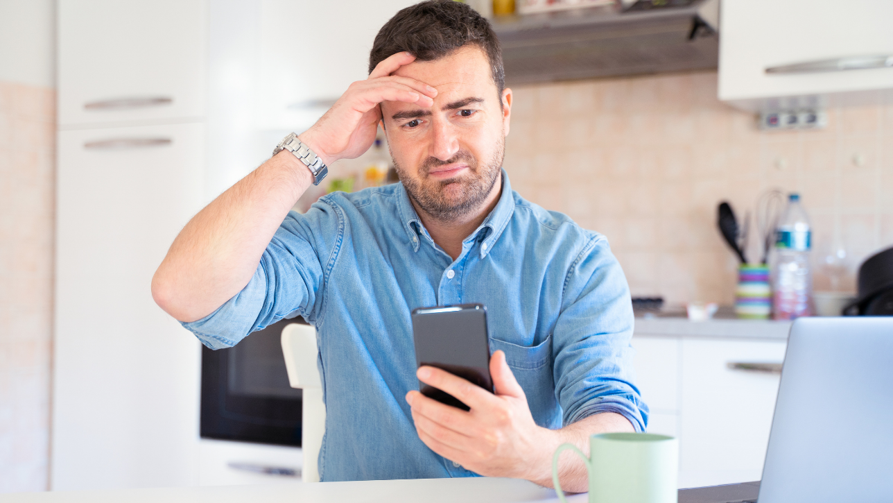 Forgetting to save important SIM information