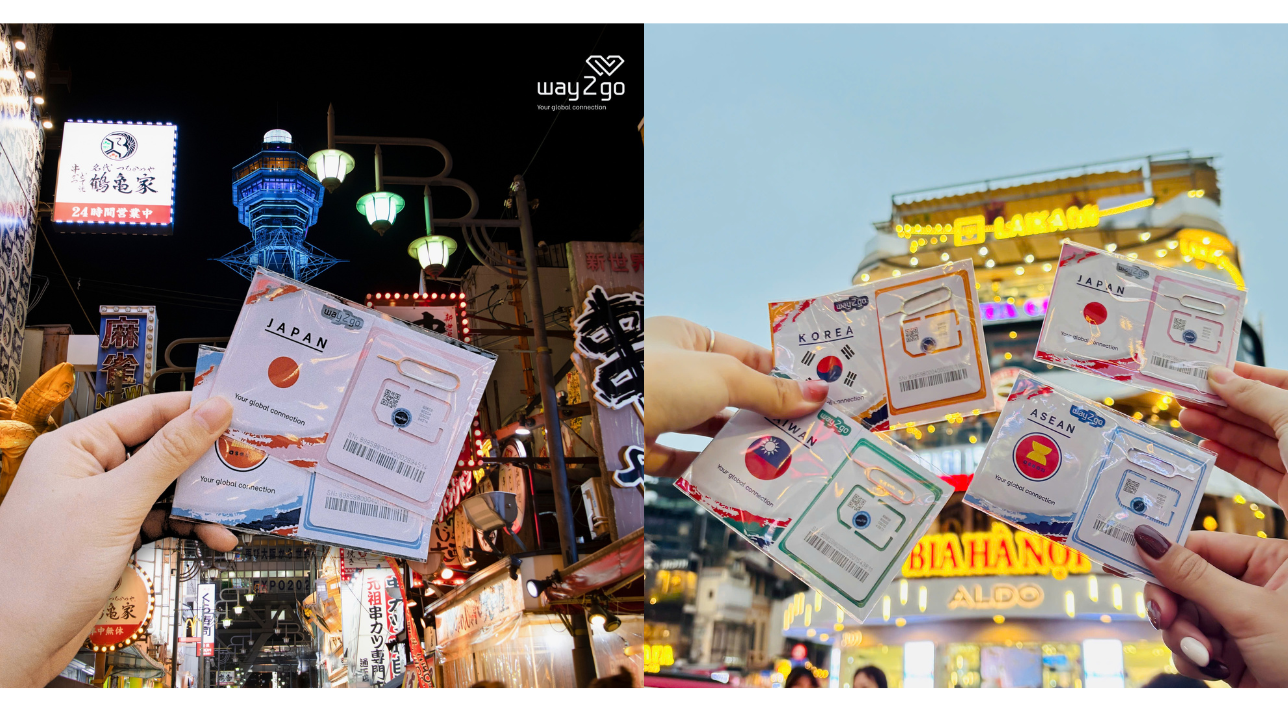 Way2go - A trusted travel SIM provider and worry-free connectivity