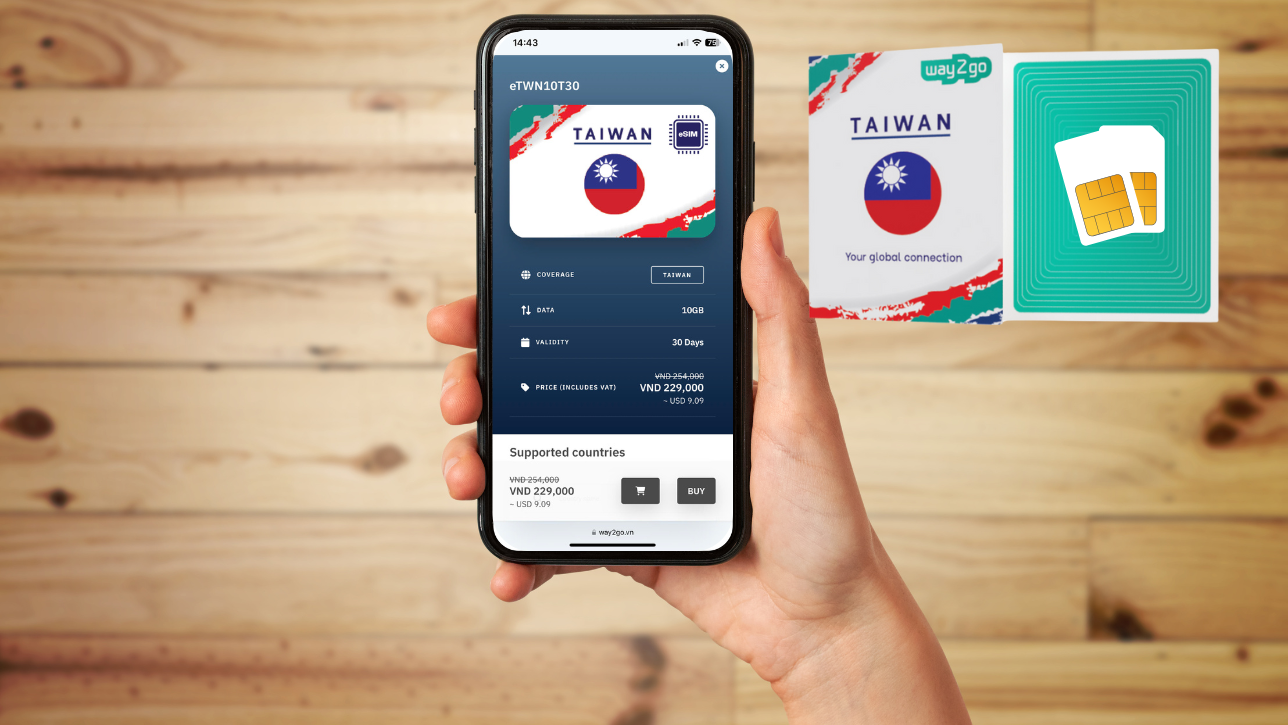 Kinh nghiệm mua SIM 4G Đài Loan phù hợp