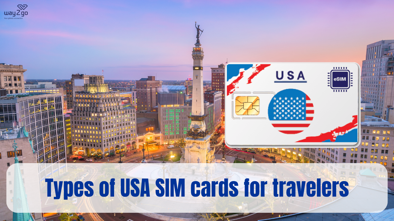 Types of USA SIM cards for travelers