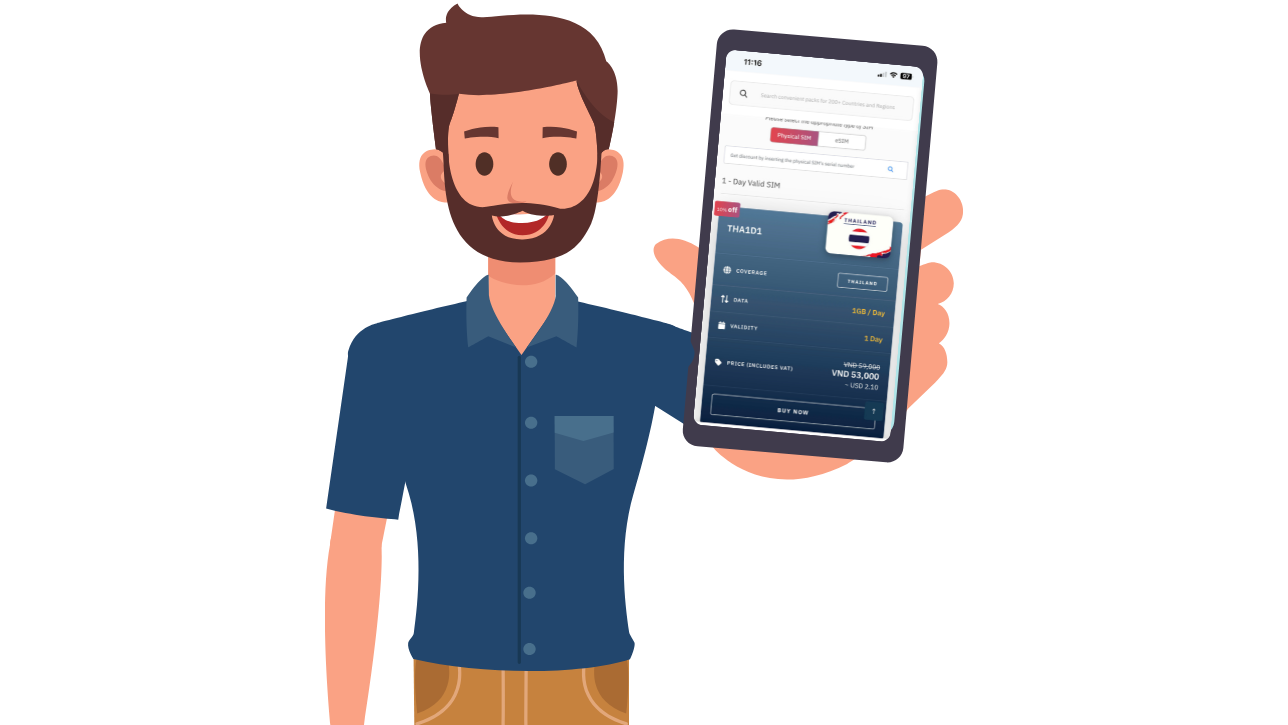 Kinh nghiệm mua SIM ở Thái Lan phù hợp