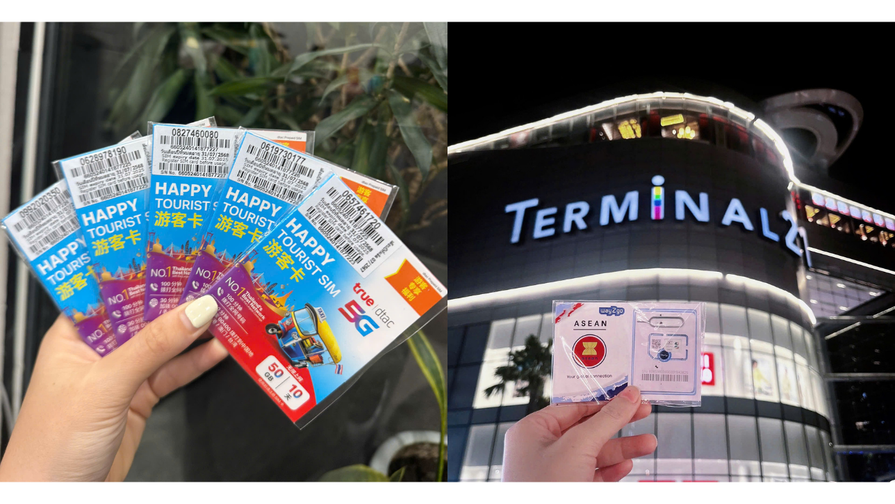 Mua SIM Thái Lan ở đâu tại Thái?