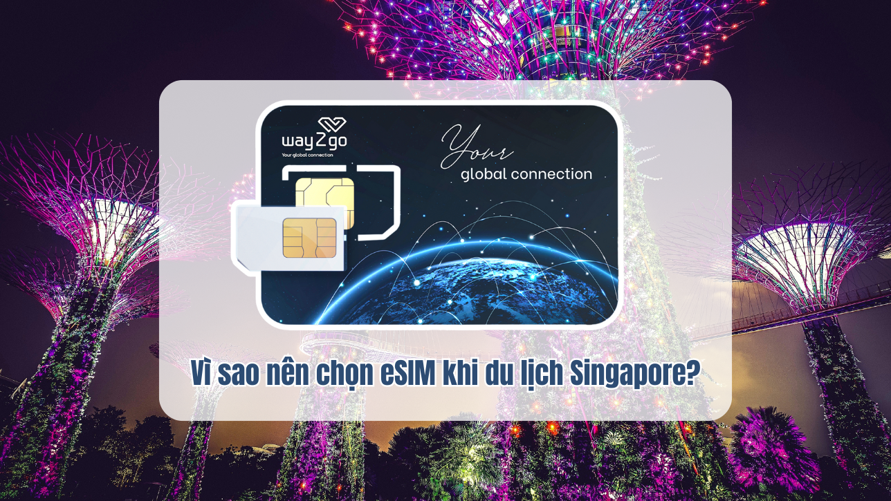 eSIM là gì? Vì sao nên chọn eSIM khi du lịch Singapore?