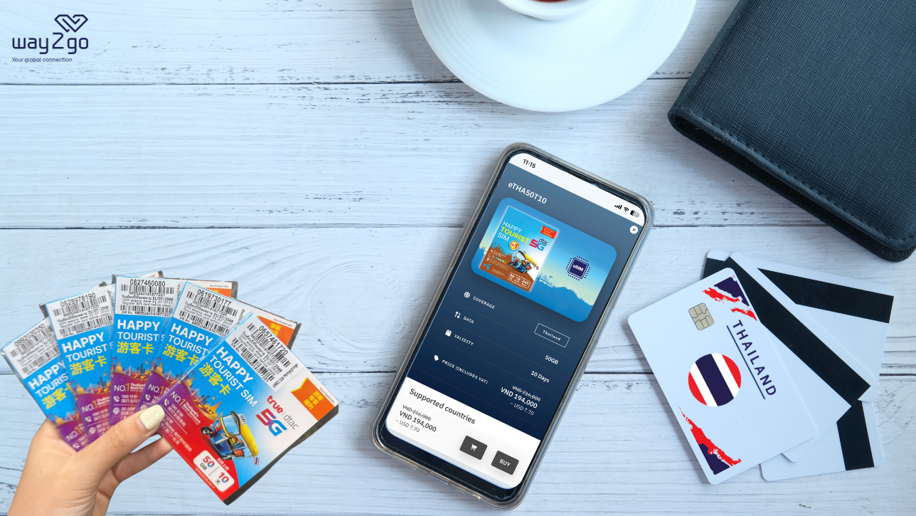 Top popular SIM plans in Thailand