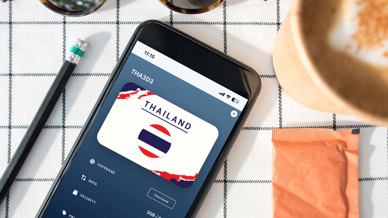 Why should you get a Thailand SIM card or eSIM before departure?