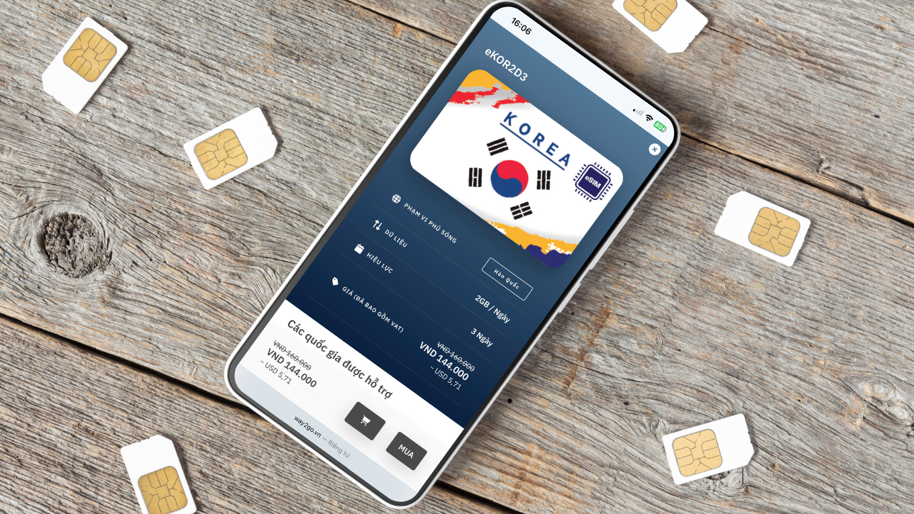 eSIM Hàn Quốc là gì? Top 6 lợi ích khi sử dụng