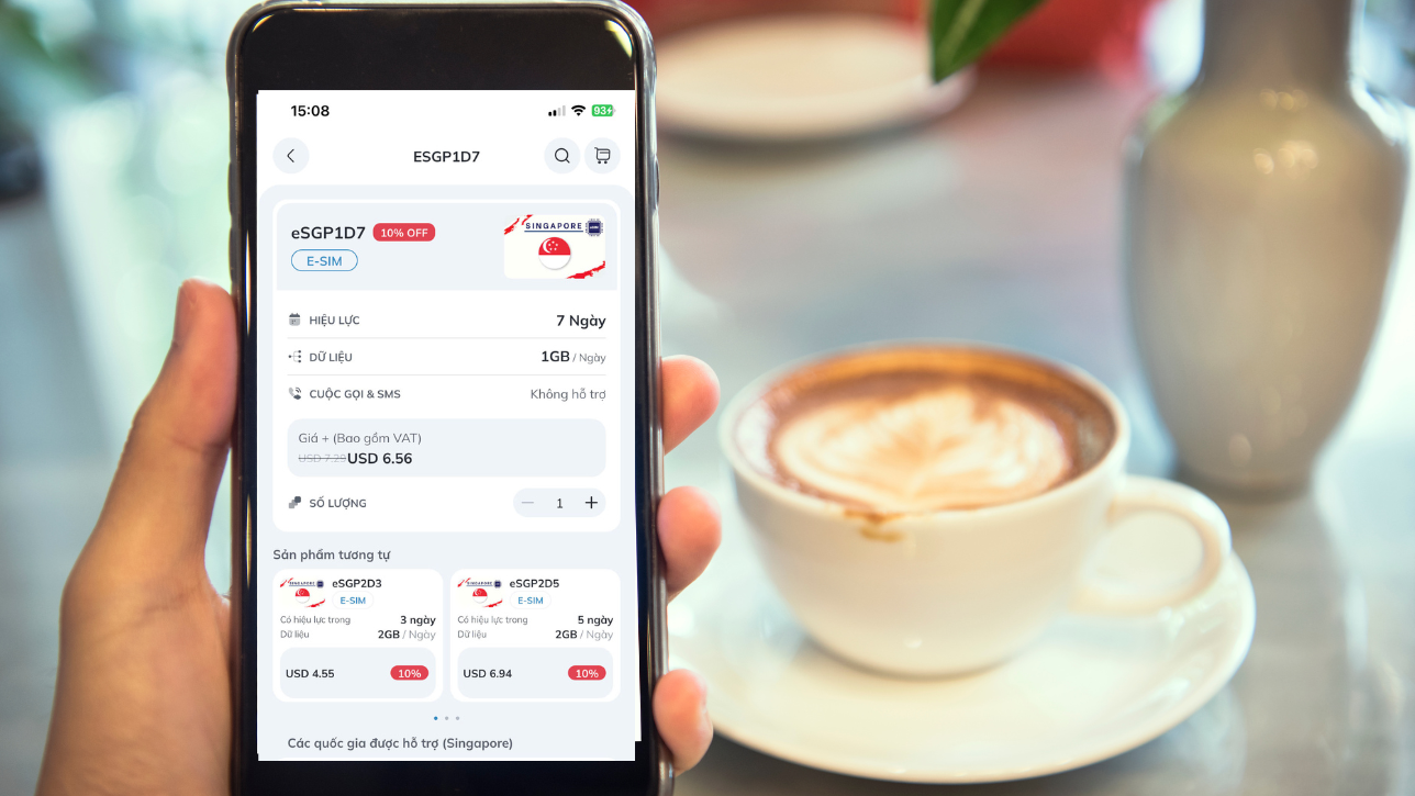 Các gói SIM Singapore phổ biến tại Way2go
