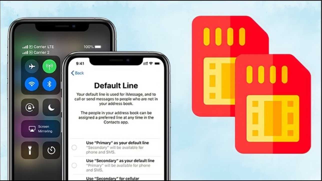 Dual SIM là gì? Lợi ích khi kết hợp eSIM và SIM vật lý