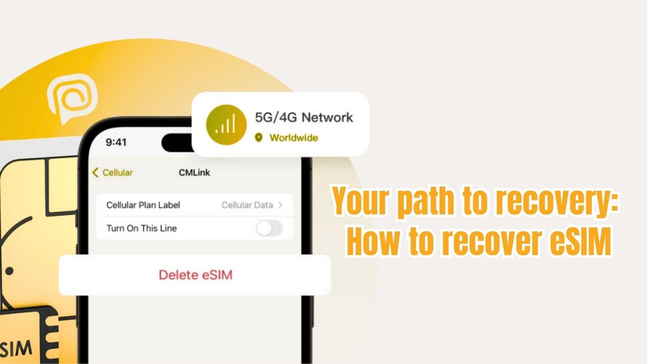 eSIM Recovery Abroad: Your Way2go Complete Guide to Getting Online